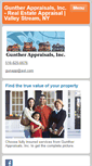 Mobile Screenshot of guntherappraisalsinc.com